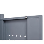 Metal Storage Cabinets, Cleaning Tool Cabinet with Locking Door, Tall Broom Tool Organizer and Storage, Large Storage Cabinet