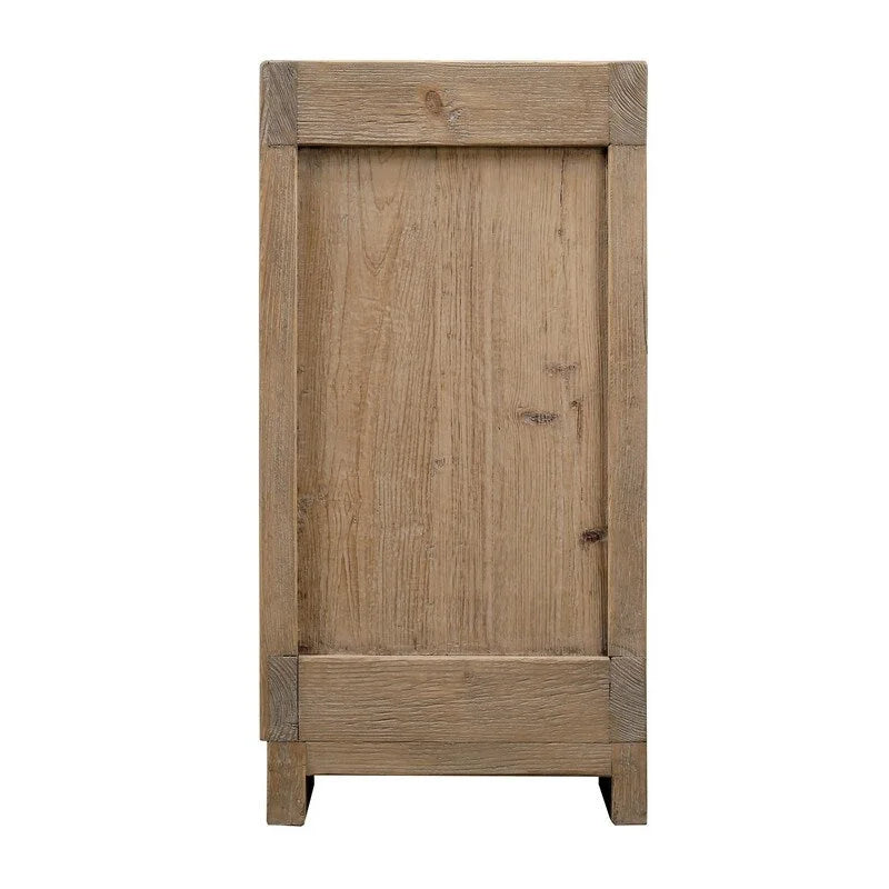 Weathered Natural Pine 8-Drawer Chest