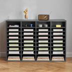 Office Mailbox Literature Organizers with 36 Compartments and Adjustable Shelves