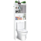 Over The Toilet Storage Cabinet Bathroom Space Saver w/ Open - See Details