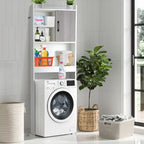 Over The Toilet Storage Cabinet Bathroom Space Saver w/ Open - See Details