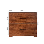 2 -Drawer Lateral Filing Cabinet,Storage Filing Cabinet for Home Office