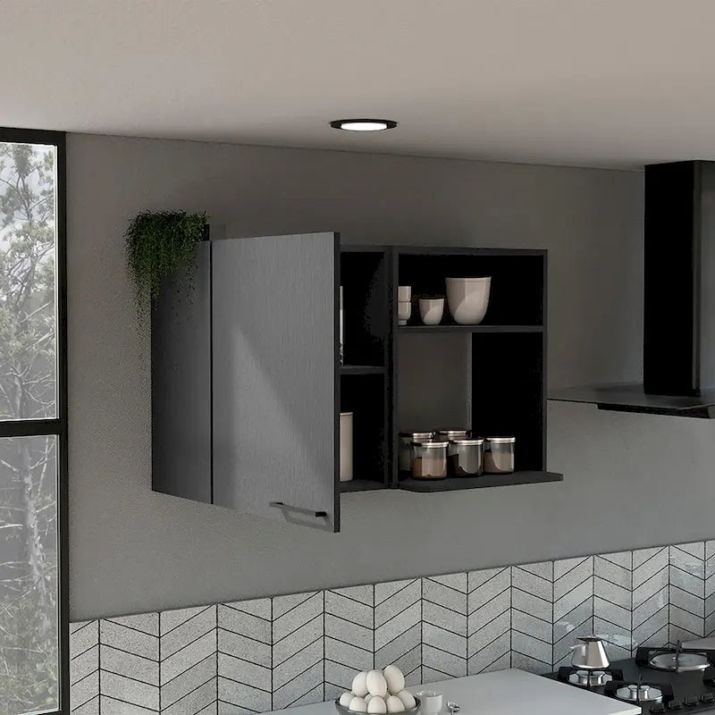 Kitchen wall cabinet, White Finish,High quality and durable