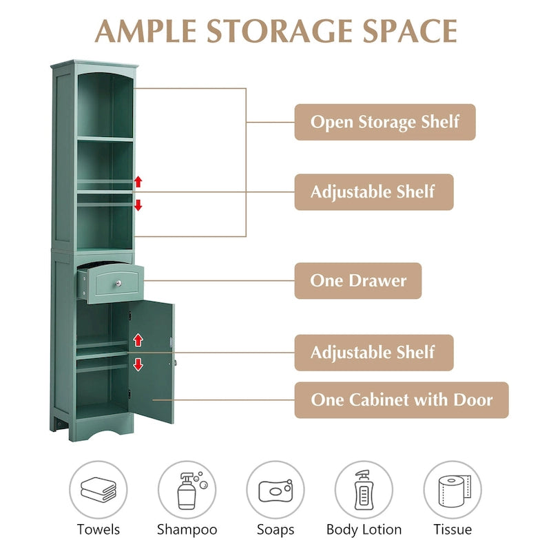 Tall Bathroom Cabinet