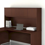 72W Office Hutch with 4 Doors