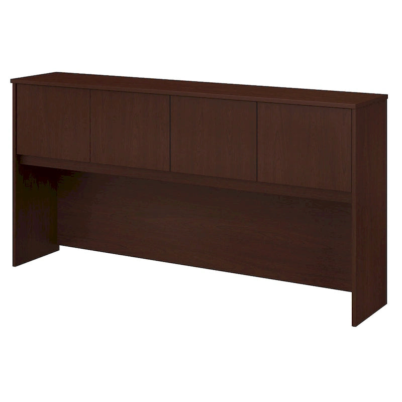 72W Office Hutch with 4 Doors