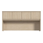 72W Office Hutch with 4 Doors