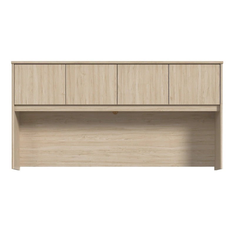 72W Office Hutch with 4 Doors