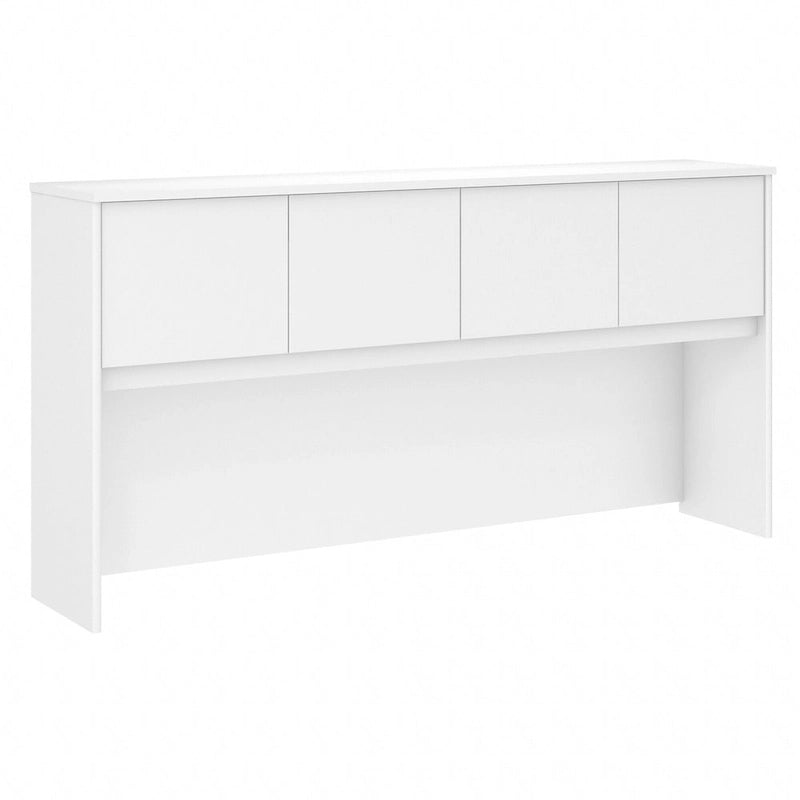72W Office Hutch with 4 Doors