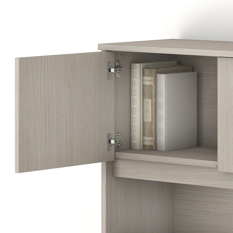 72W Office Hutch with 4 Doors