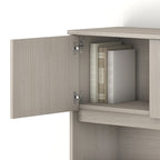 72W Office Hutch with 4 Doors