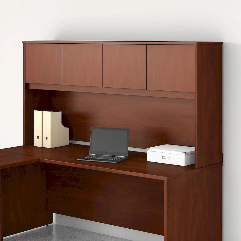 72W Office Hutch with 4 Doors