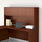 72W Office Hutch with 4 Doors