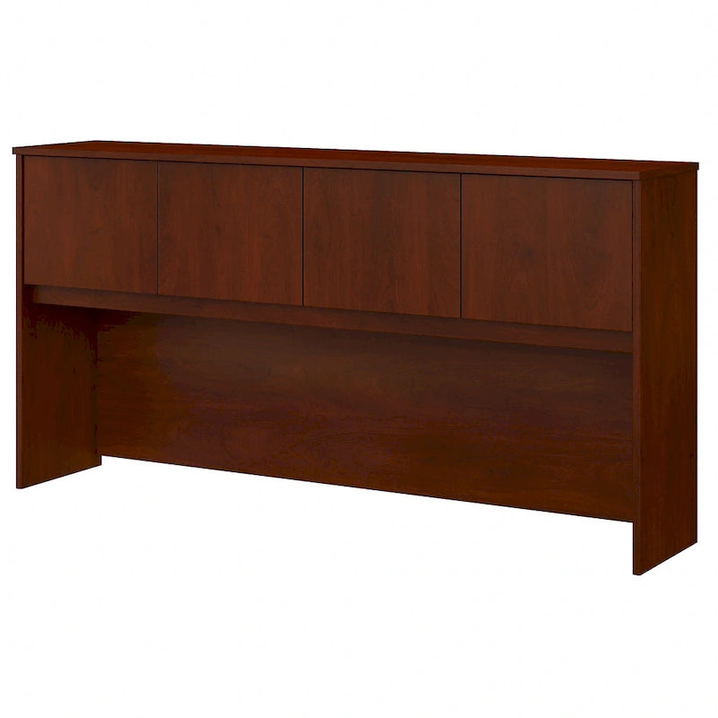 72W Office Hutch with 4 Doors