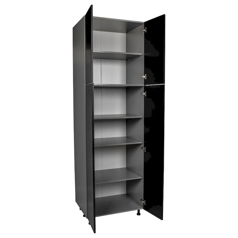 Grey Four-Door Utility Cabinet