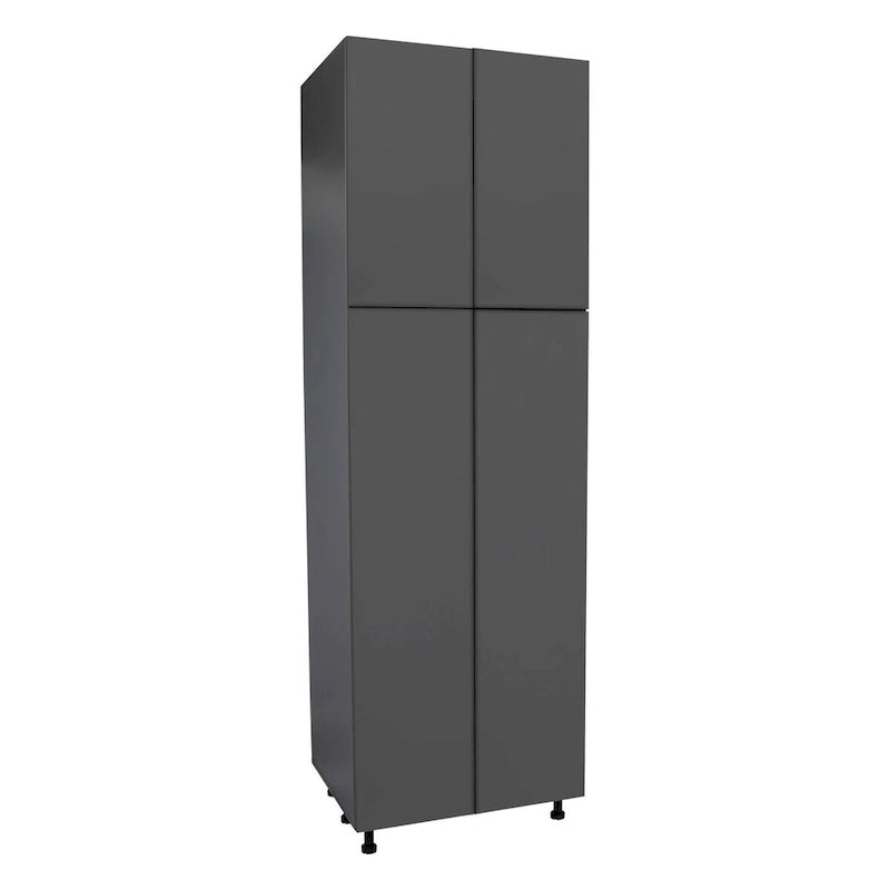 Grey Four-Door Utility Cabinet