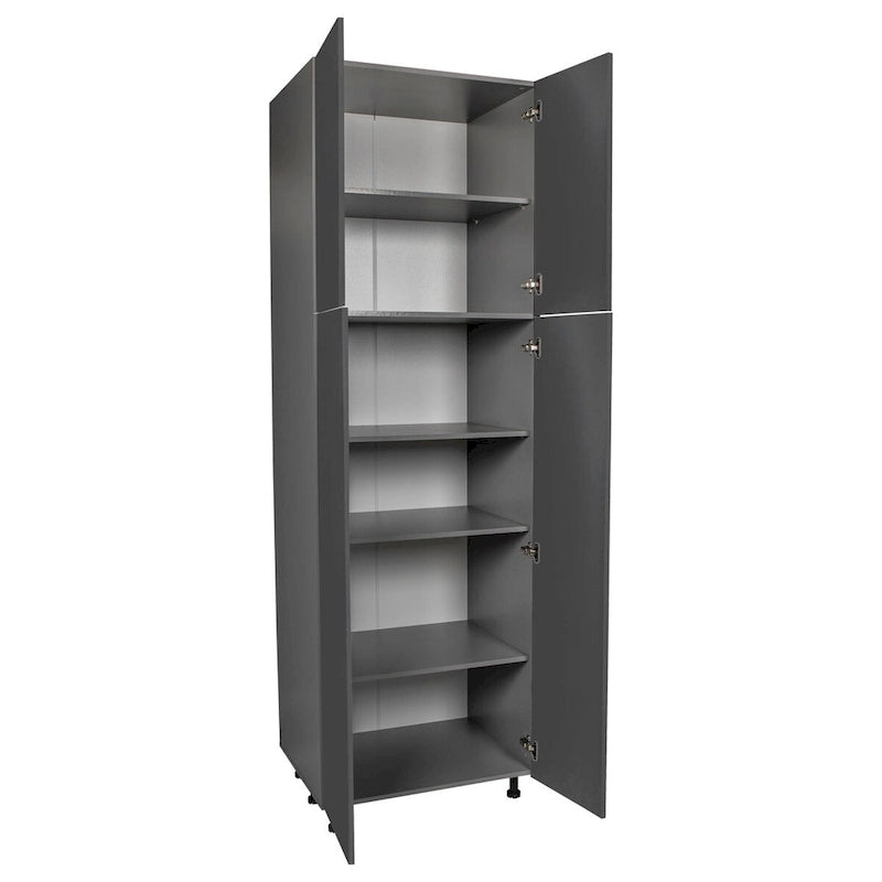 Grey Four-Door Utility Cabinet