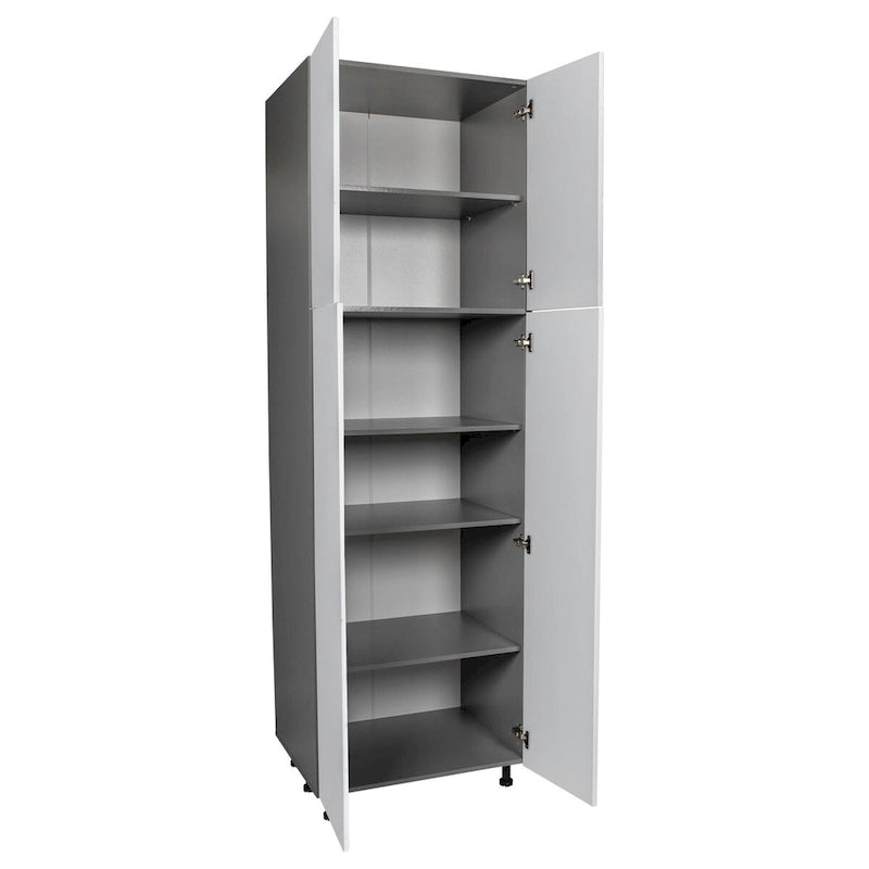 Grey Four-Door Utility Cabinet