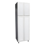 Grey Four-Door Utility Cabinet