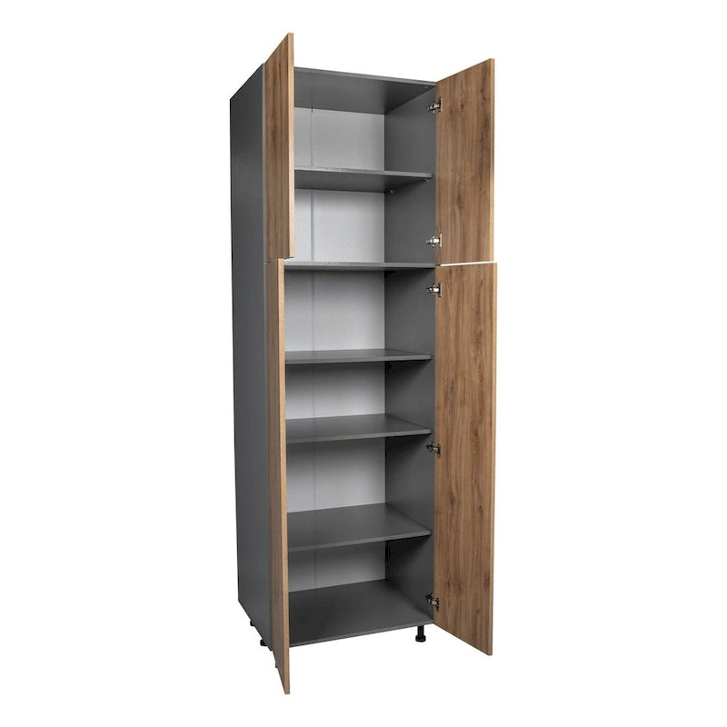 Grey Four-Door Utility Cabinet