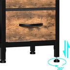 3-Tier Shoe Storage Bench Shoe Rack with 4 Drawers - 39.37D x 11.81W x 25.3H