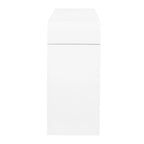Striped Storage Cabinet with 4 Doors, Adjustable
