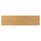 70" Oak Wood Sideboard with Cane Webbing Doors