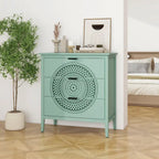 3 Drawer Cabinet with Hollow-Carved