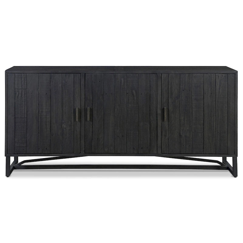 Semi-gloss Lacquer and Water-based Stain Sideboard