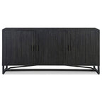 Semi-gloss Lacquer and Water-based Stain Sideboard