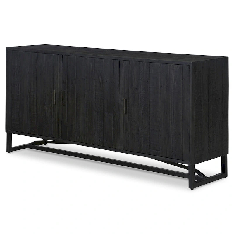 Semi-gloss Lacquer and Water-based Stain Sideboard
