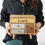 Wooden Desk Organizer