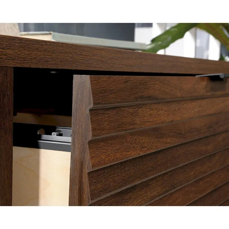 Spiced Mahogany 2-Drawer Lateral File Cabinet