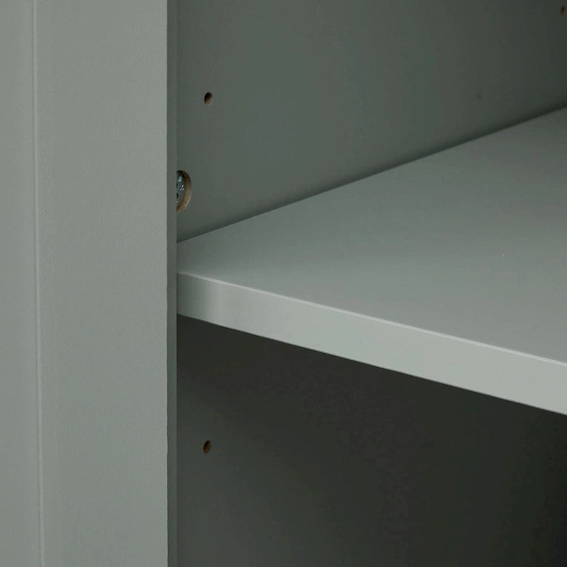 Tall Storage Cabinet with Two Drawers