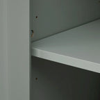 Tall Storage Cabinet with Two Drawers