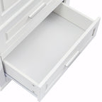 Tall Storage Cabinet with Two Drawers