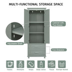 Bathroo Storage Cabinet with Two Drawers
