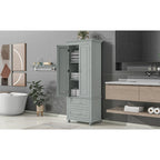 Bathroo Storage Cabinet with Two Drawers