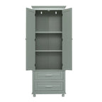 Bathroo Storage Cabinet with Two Drawers